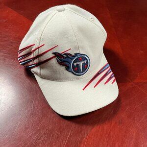 VTG 90s Annco Tennessee Titans NFL Embroidered Graphic Strapback Hat (OSFM)